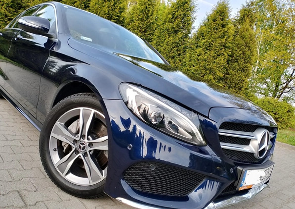 Mercedes-Benz Klasa C cena 112900 przebieg: 121000, rok produkcji 2018 z Myszków małe 781